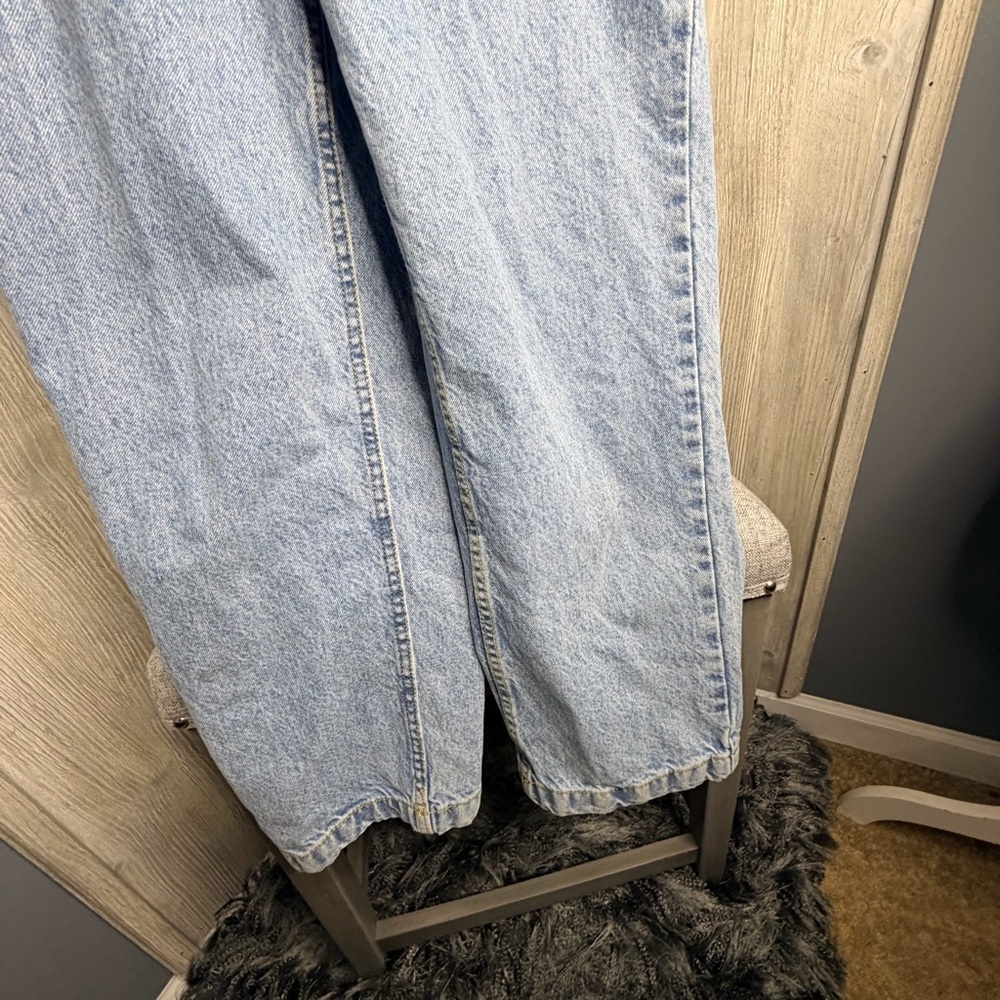 Zara Light Blue Denim Jumpsuit - Picture 5 of 8
